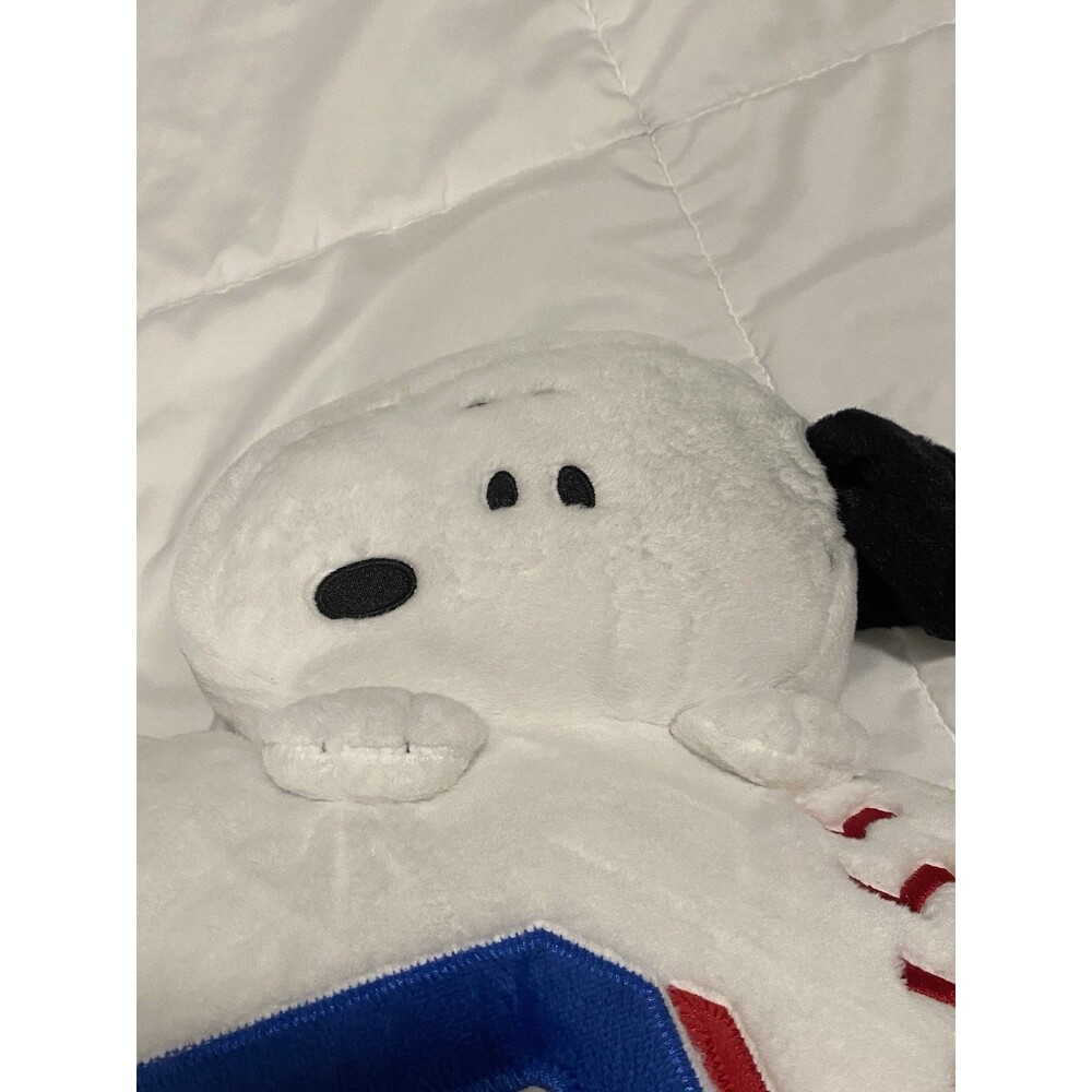 Miniso Peanuts Snoopy 1950 Super Stars Baseball Plush Stuffed Animal 16 in